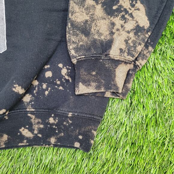 Vintage Funny Koala Party Sweatshirt M 22x23 Baggy Crop Bleached - Picture 2 of 11